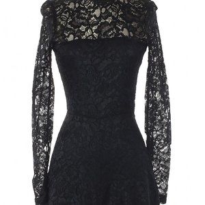 Alexis Montreuil long sleeve Black Romper